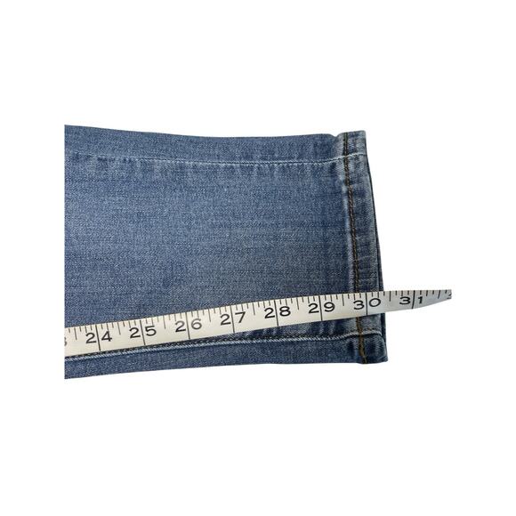 Lane Bryant Women's Size 16 Boyfriend Jeans Blue Denim Med Wash Distressed - Picture 9 of 10